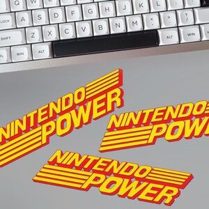 Nintendo Power Decals - Lot of 3
